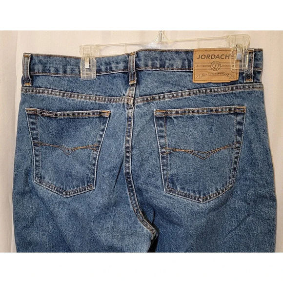 Jordache Blue Label Womens Straight Leg Denim Jeans Size 15/16 Vintage NWOT - Picture 4 of 6